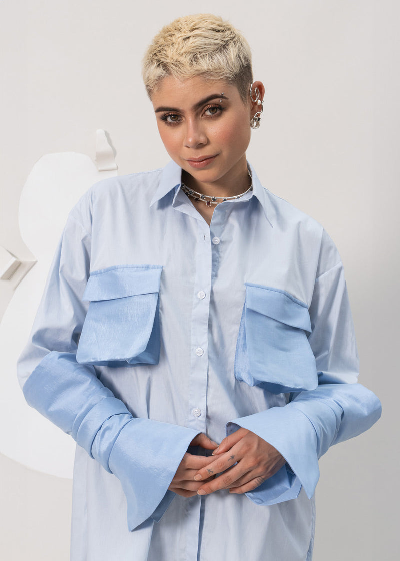 MERET SHIRT LIGHT BLUE